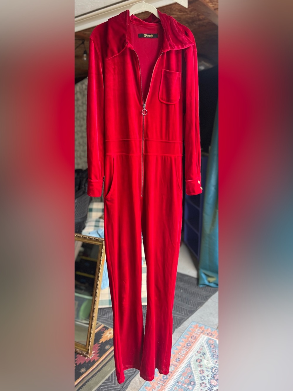 Men’s 70s Flare Jumpsuit